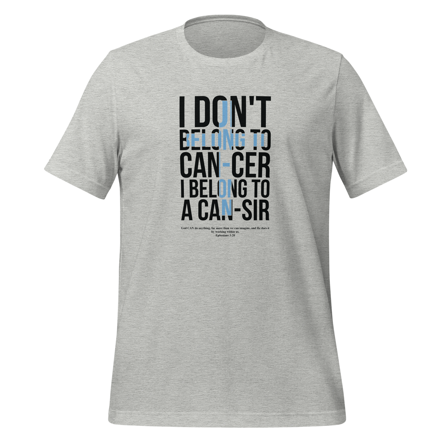 "PROST-AIN'T GREATER" TEE- GREY