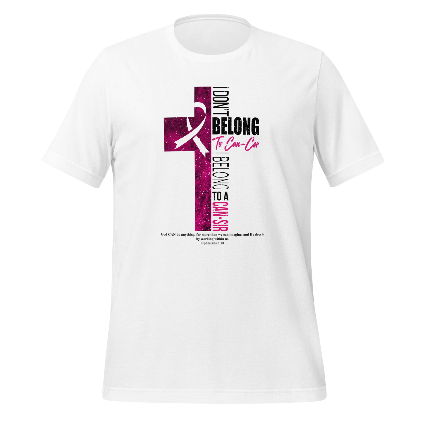 "BREAST-PLATE OF FAITH" TEE-WHITE