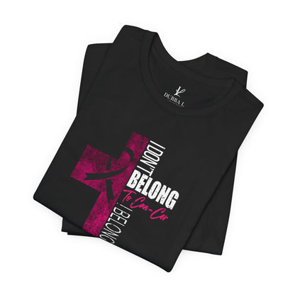 "BREAST-PLATE OF FAITH" TEE-White lettering
