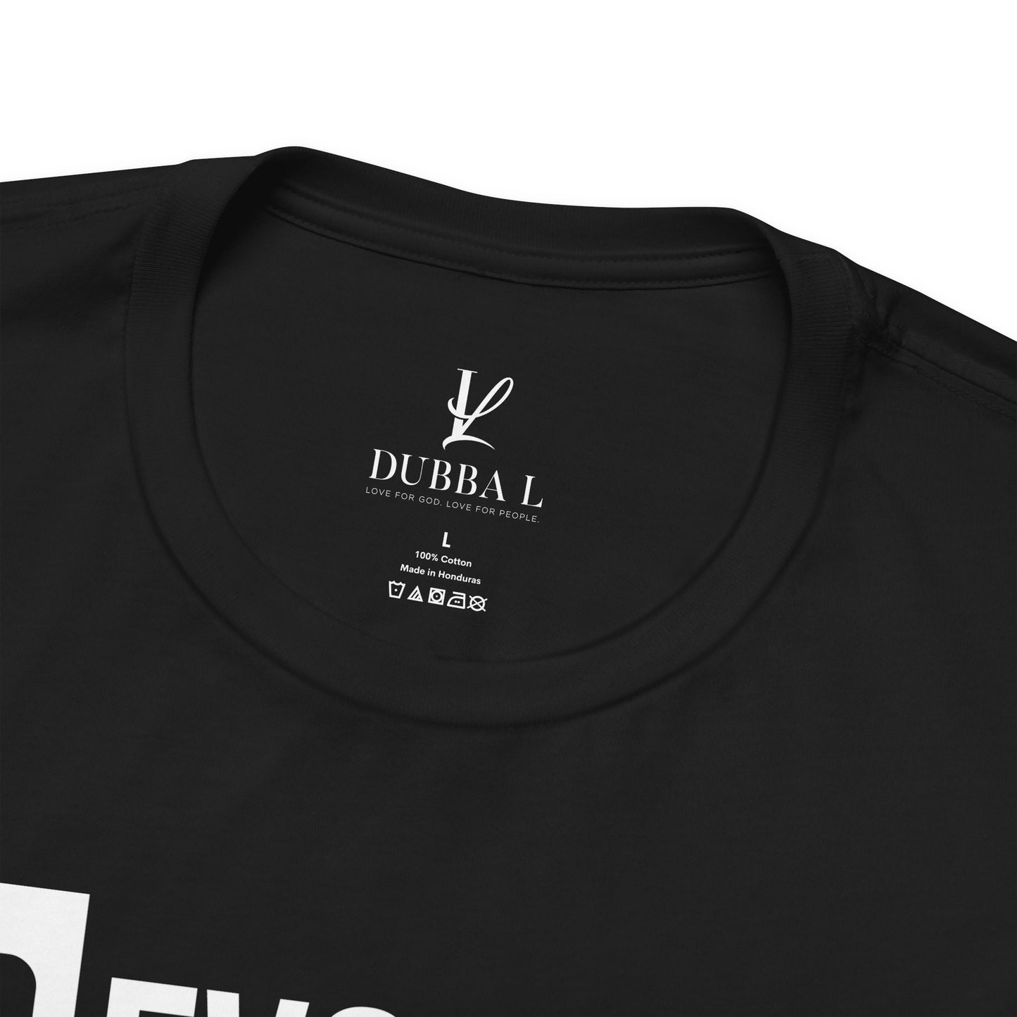 "DUBBA LOVE" Meaning Tee — White Lettering