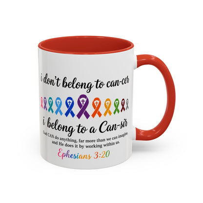 Cancer Awareness Ribbon Coffee Mug -Cancer Ribbon