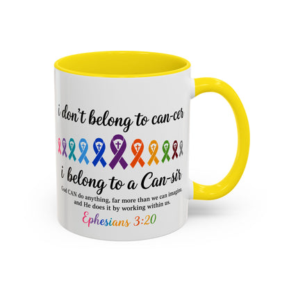 Cancer Awareness Ribbon Coffee Mug -Cancer Ribbon