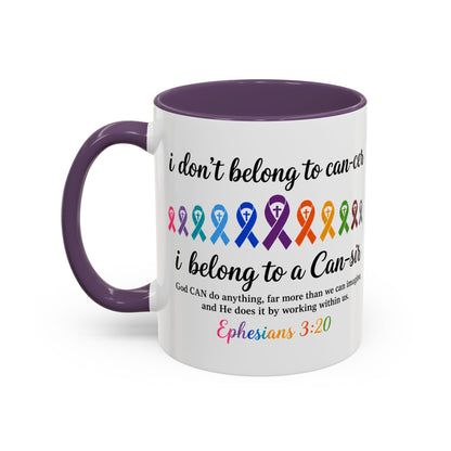 Cancer Awareness Ribbon Coffee Mug -Cancer Ribbon
