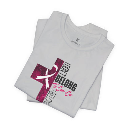 "BREAST-PLATE OF FAITH" TEE-Black lettering