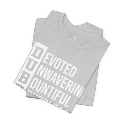 "DUBBA LOVE" Meaning Tee — White Lettering