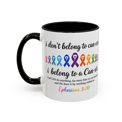 Cancer Awareness Ribbon Coffee Mug -Cancer Ribbon