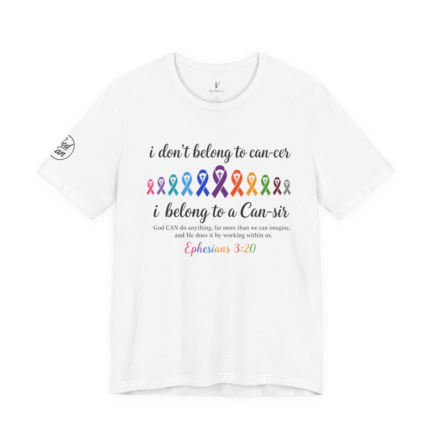 Cancer Survivor Awareness T-Shirt —Colors of Cancer