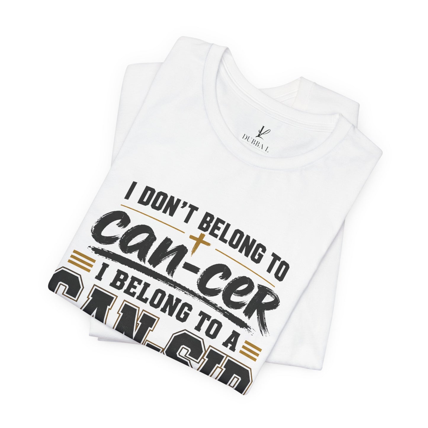 "Can-sir Tee" Golden Edition— Christian Cancer Survivor Shirt (Ephesians 3:20)