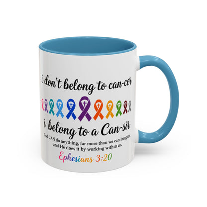 Cancer Awareness Ribbon Coffee Mug -Cancer Ribbon