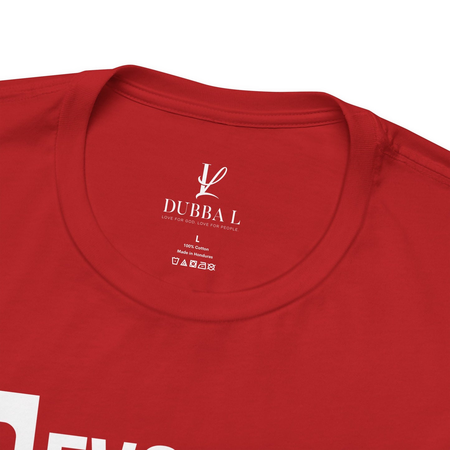 "DUBBA LOVE" Meaning Tee — White Lettering