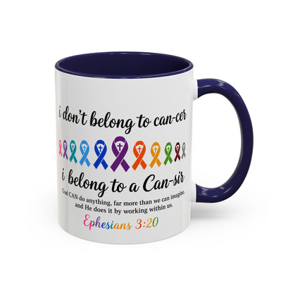 Cancer Awareness Ribbon Coffee Mug -Cancer Ribbon