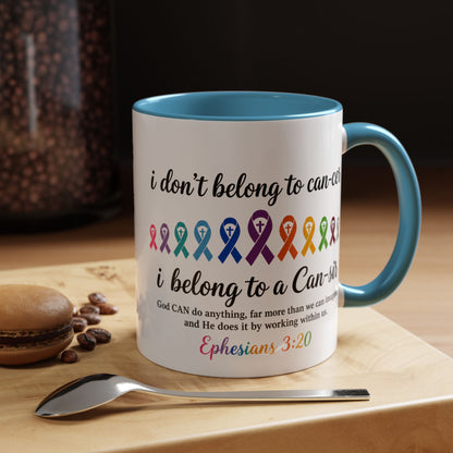 Cancer Awareness Ribbon Coffee Mug -Cancer Ribbon