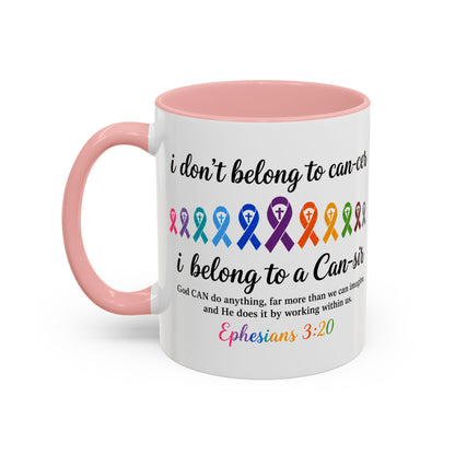 Cancer Awareness Ribbon Coffee Mug -Cancer Ribbon