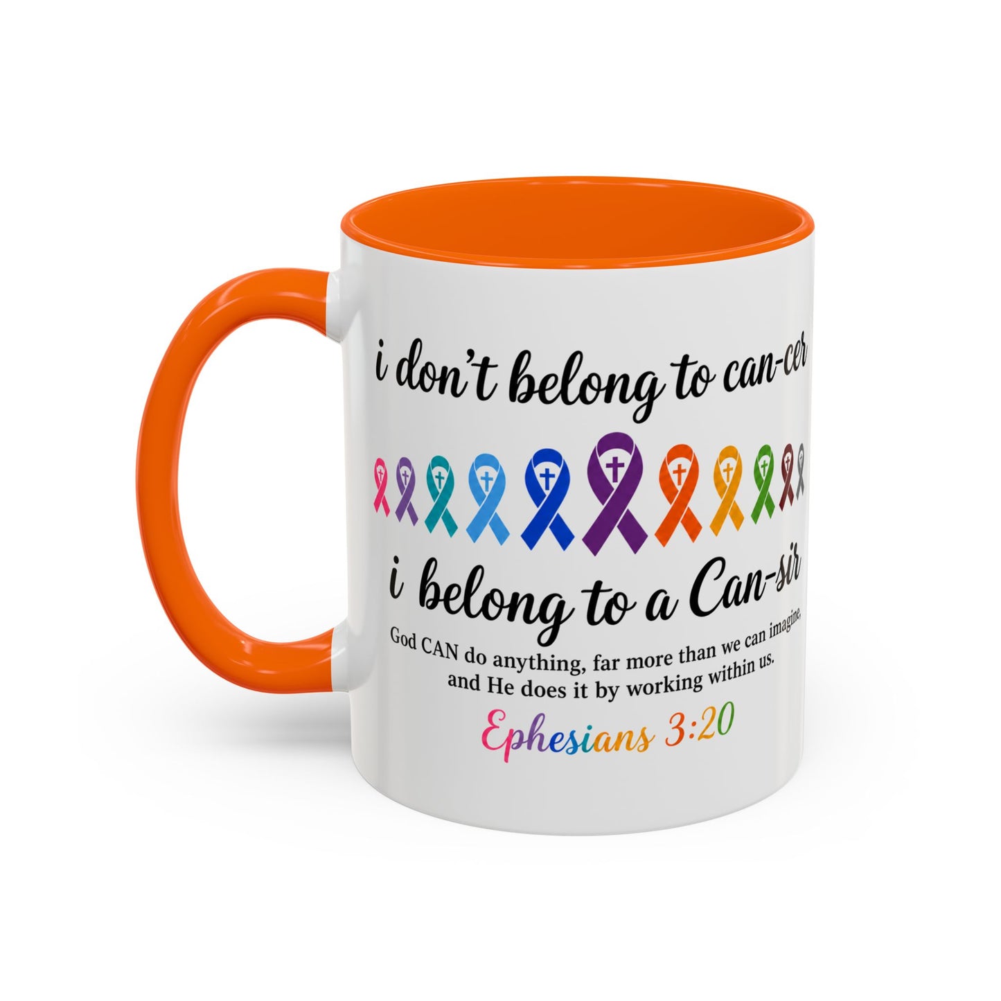 Cancer Awareness Ribbon Coffee Mug -Cancer Ribbon