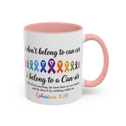 Cancer Awareness Ribbon Coffee Mug -Cancer Ribbon