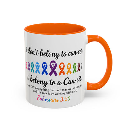 Cancer Awareness Ribbon Coffee Mug -Cancer Ribbon