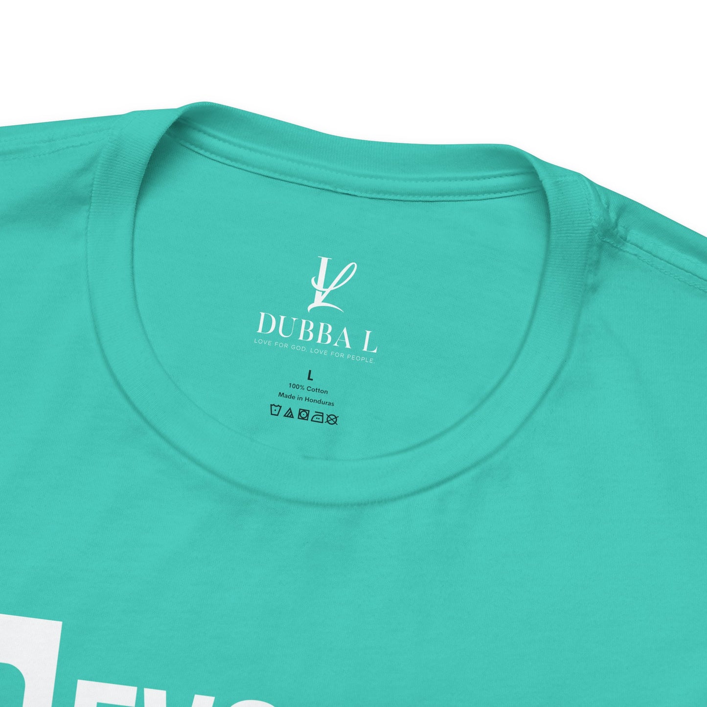 "DUBBA LOVE" Meaning Tee — White Lettering