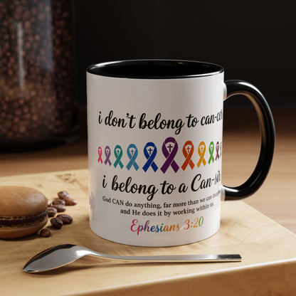 Cancer Awareness Ribbon Coffee Mug -Cancer Ribbon