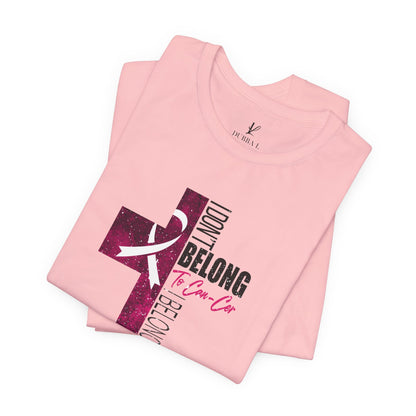 "BREAST-PLATE OF FAITH" TEE-Black lettering