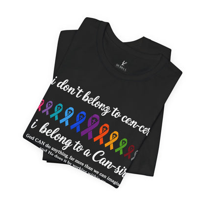 Cancer Survivor Awareness T-Shirt —Colors of Cancer