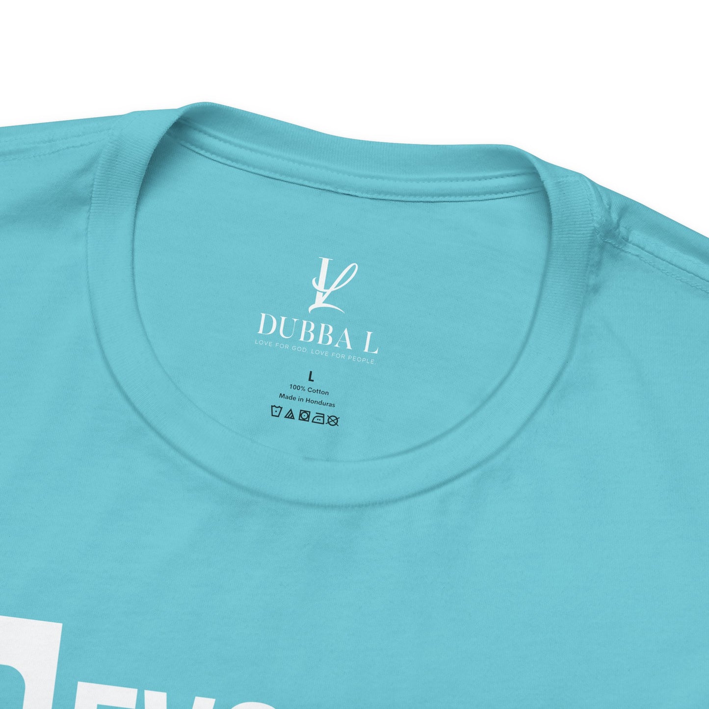 "DUBBA LOVE" Meaning Tee — White Lettering