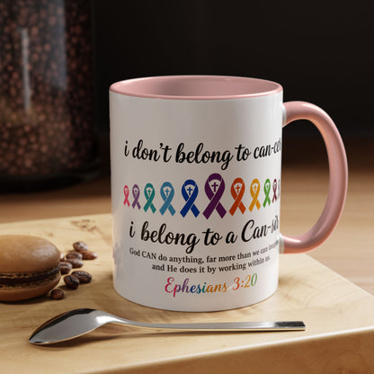 Cancer Awareness Ribbon Coffee Mug -Cancer Ribbon