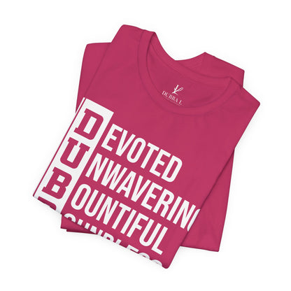 "DUBBA LOVE" Meaning Tee — White Lettering